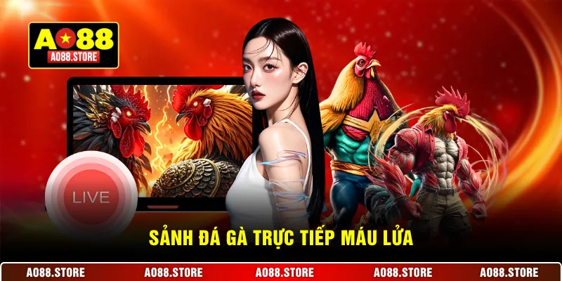 Sảnh đá gà trực tiếp máu lửa